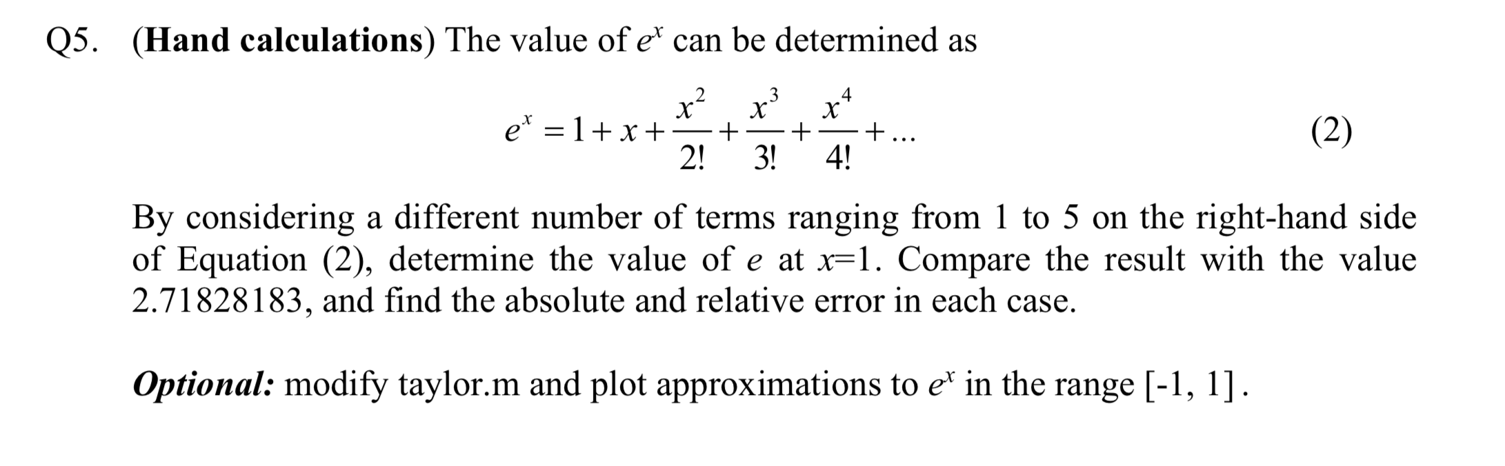 Solved Q3 Find The Largest Value Of T 0 Such That On Your Chegg Com