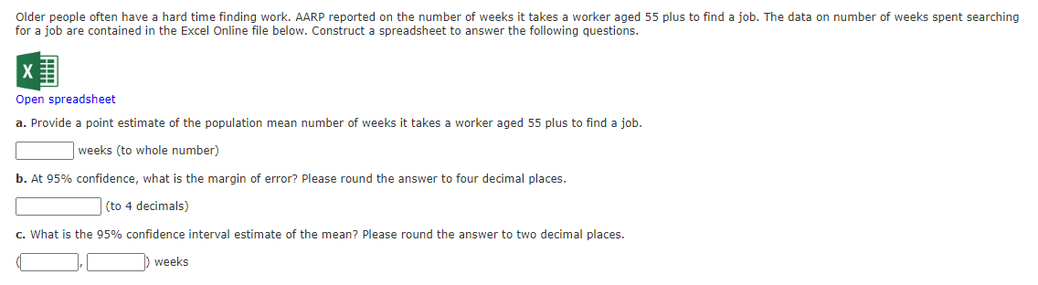 Solved Older People Often Have A Hard Time Finding Work Chegg Com