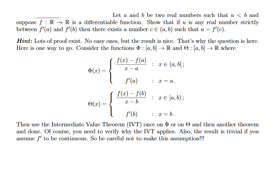 Solved Let A And B Be Two Real Numbers Such That A 3255