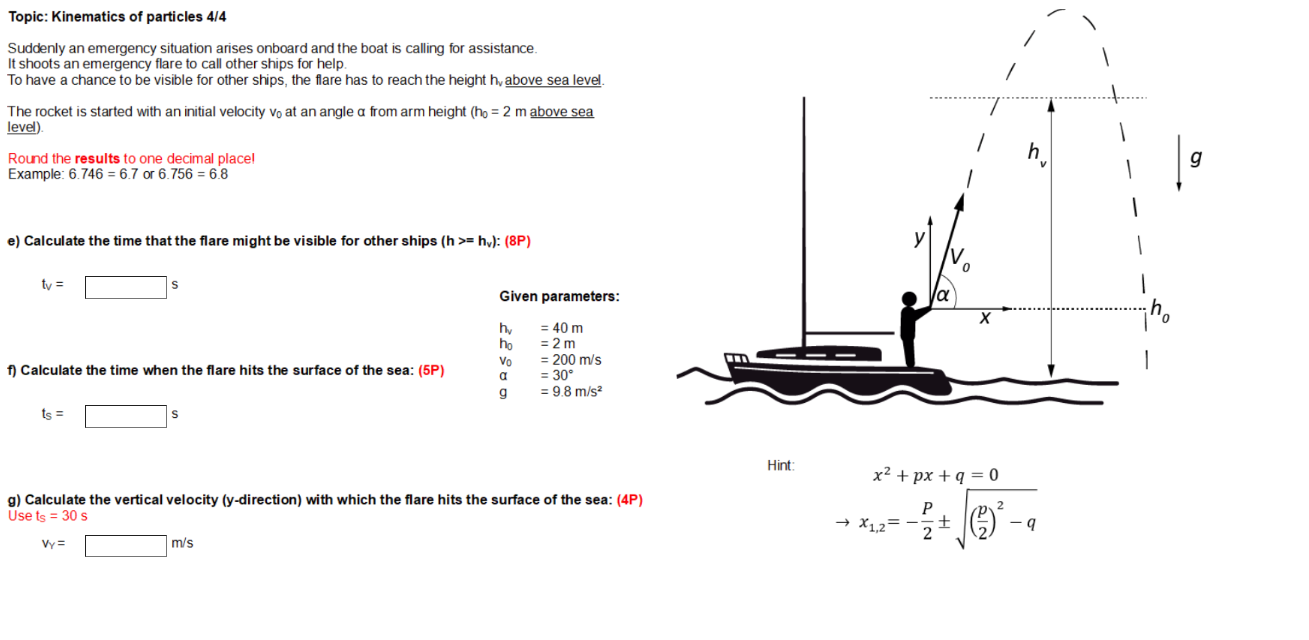 Solved Topic: Kinematics of particles 4/4 Suddenly an | Chegg.com