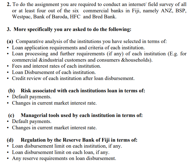 2. To do the assignment you are required to conduct | Chegg.com