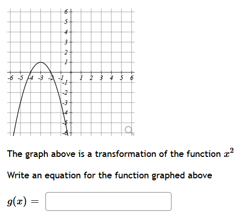 Solved 6 5 -A ندا دا با -6 -5 44 -3 1 2 3 4 5 6 -1 -2 14 The | Chegg.com