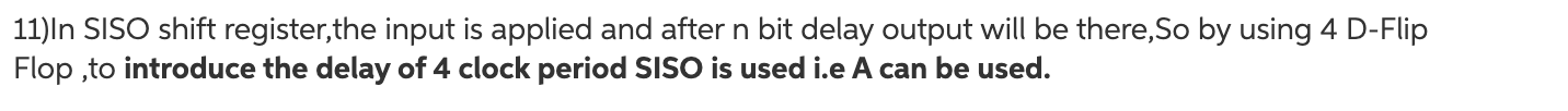 Solved Data in 11) Which shift register to the right would | Chegg.com