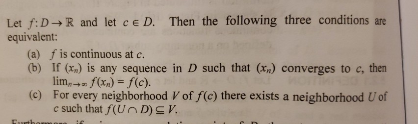 Solved 18 Suppose That F A B R Is Continuous And That Chegg Com