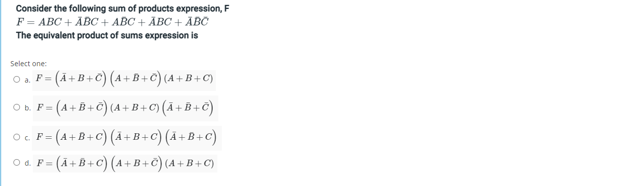 Solved 1 : A is the Most significant bit in the output and C | Chegg.com