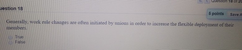 Solved Question 16 5 points Save Answer Historically, the U | Chegg.com