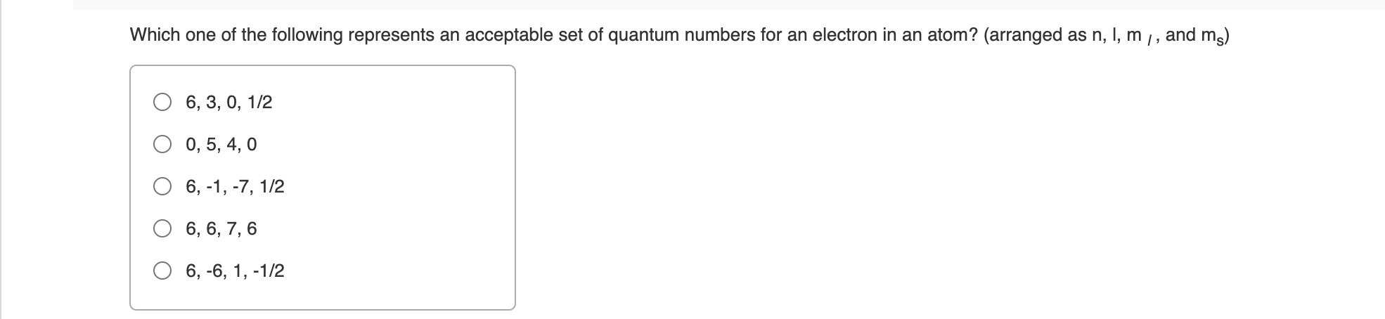 Solved Which one of the following represents an acceptable | Chegg.com