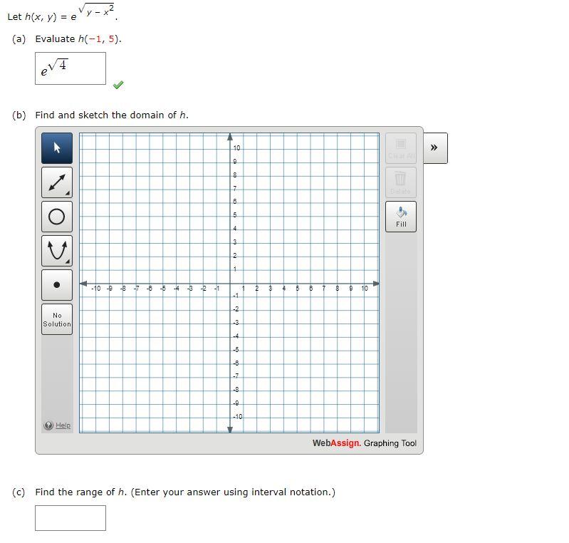 Solved Let h(x, y) = e (a) Evaluate h(-1, 5). 4 (b) Find and | Chegg.com