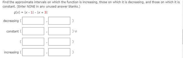 Solved Find the approximate intervals on which the function | Chegg.com