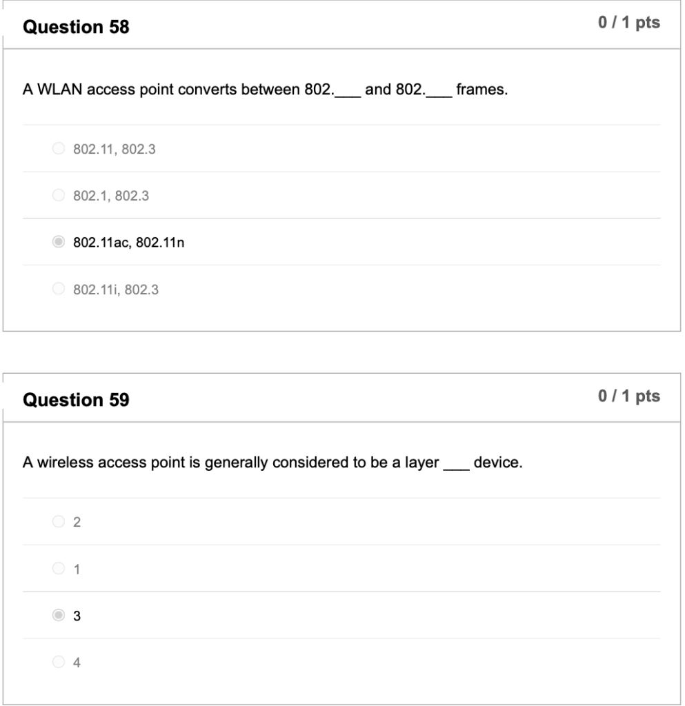 Solved Incorrect Question 5 0/1 pts What is the purpose of a | Chegg.com