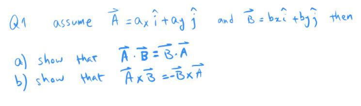 Solved Assume And B Beet By J Then Q1 A Zaxitag A Show Chegg Com