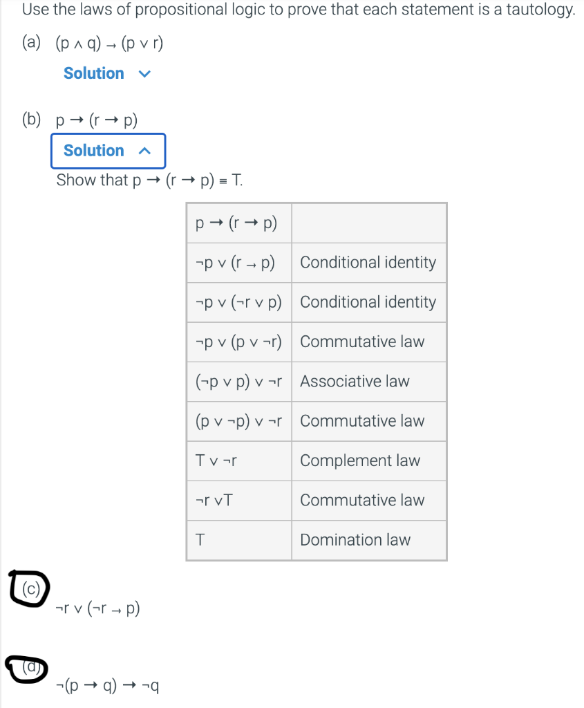 Solved Need Help With C And D Please I Need It Broken Dow Chegg Com