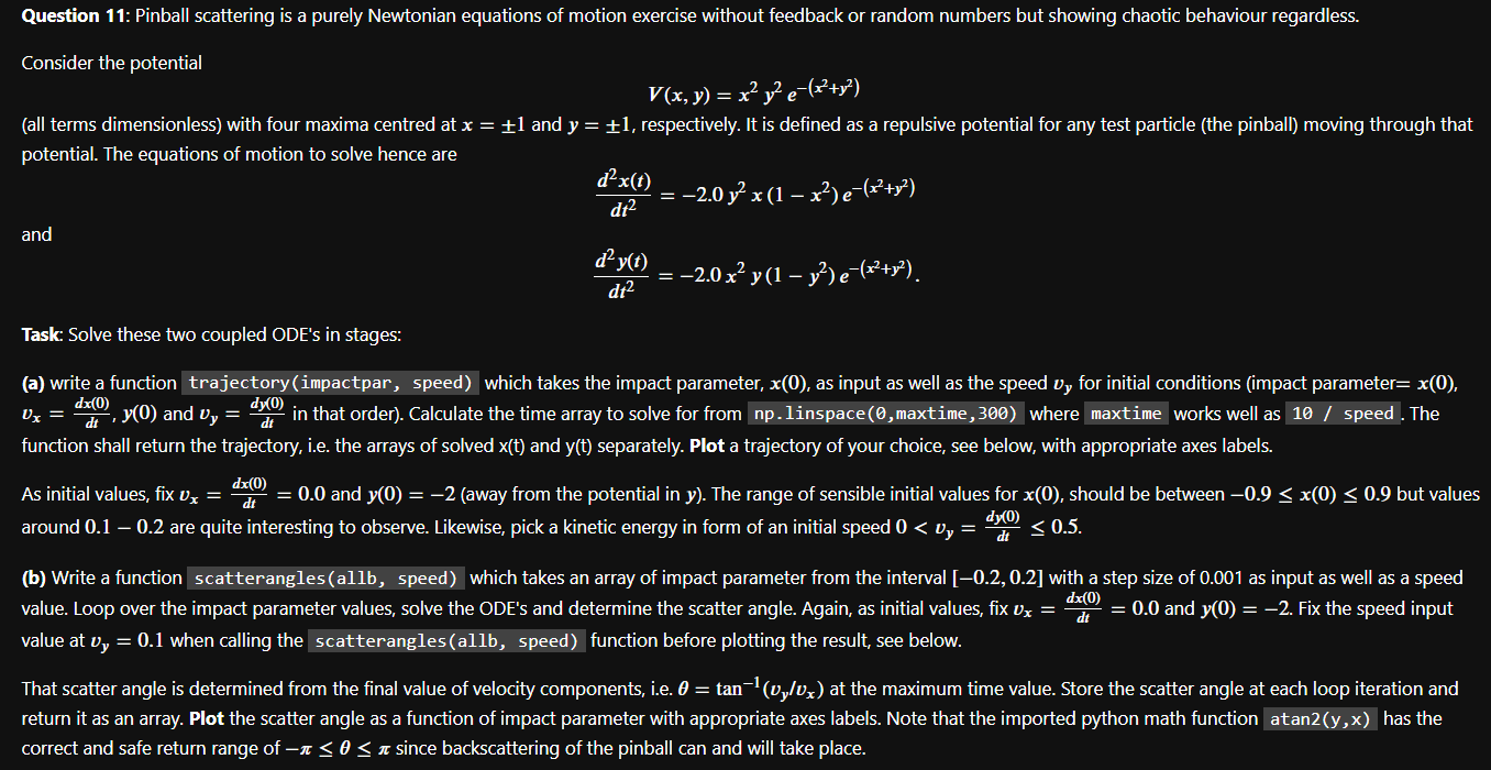 Solved Solving ODE Using Python Below Is What I Have Got So | Chegg.com