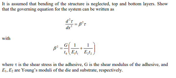 Solved It is assumed that bending of the structure is | Chegg.com