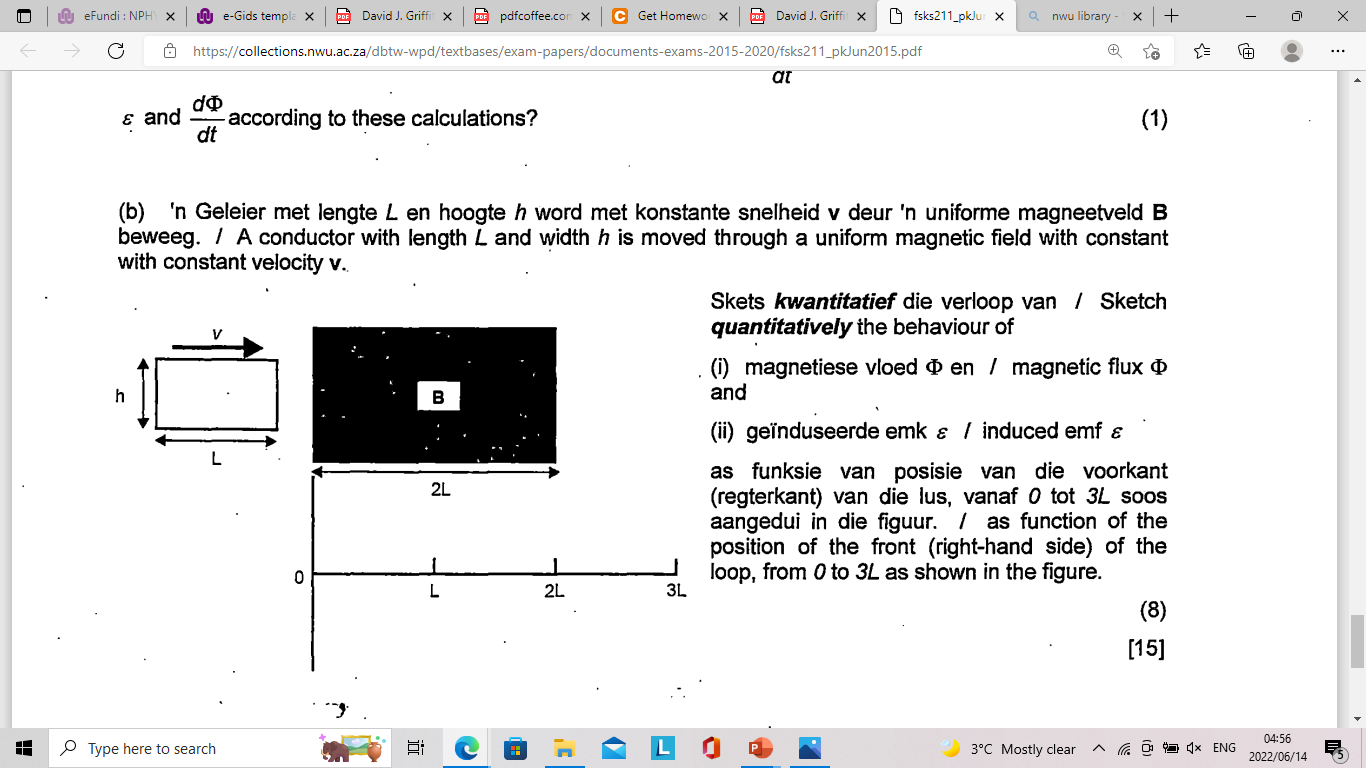 Solved ← H > EFundi: NPHY X C Fsks211_pkJur X Nwu Library - | Chegg.com