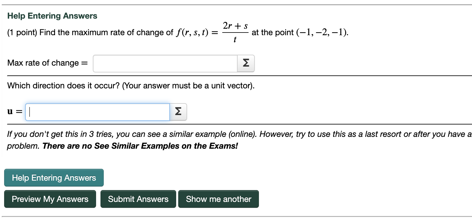 (1 point) Find the maximum rate of change of | Chegg.com