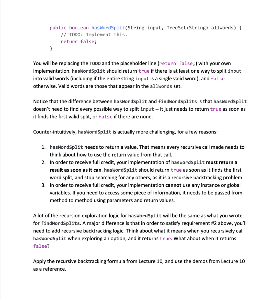 Solved Can you help me with this in Java, Please? Thank You | Chegg.com