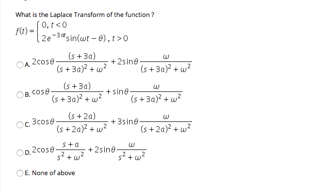 T t 2 где t. D((T^3)*E^(-3t))/DT*ch2t найти изображение. Sin Laplace transform. E0 в формуле c= e0*s/d. -T2+t+3=0.