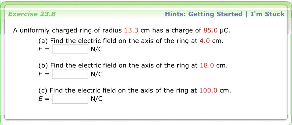 Solved The magnitude of the electric field at P due to the | Chegg.com