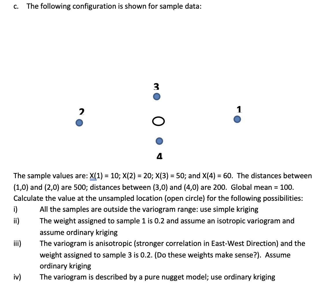 Solved c. The following configuration is shown for sample | Chegg.com