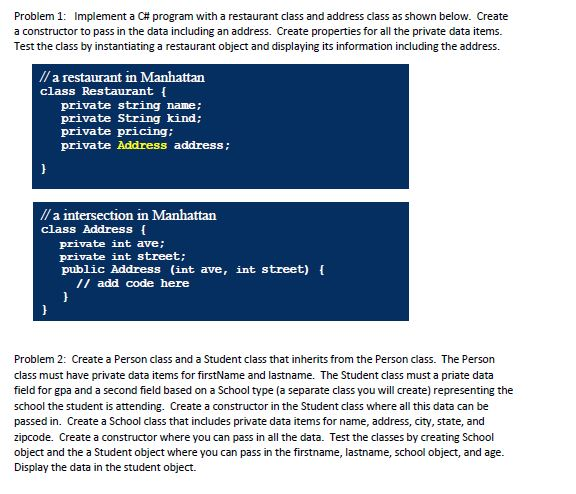 Please help me with this. I am new to programming | Chegg.com