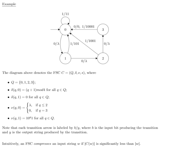 Solved Example 1 11 0 0 1 3 1 1001 0 1 1 101 0 1 2 Chegg Com