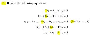 Solved 22. - Solve the following equations: | Chegg.com