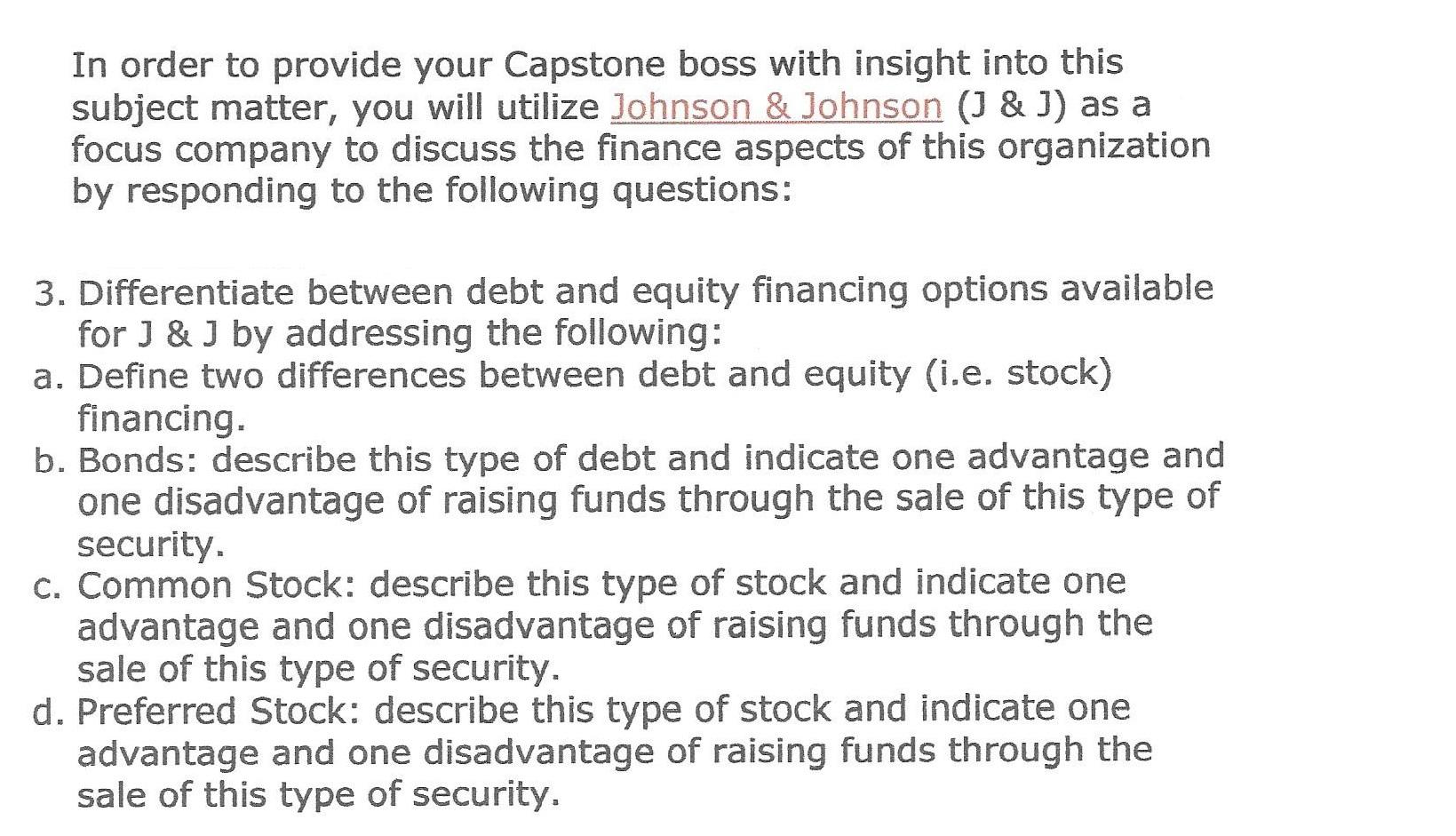 Solved In order to provide your Capstone boss with insight | Chegg.com