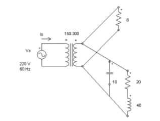 Solved A single-phase power system is shown in the figure. | Chegg.com