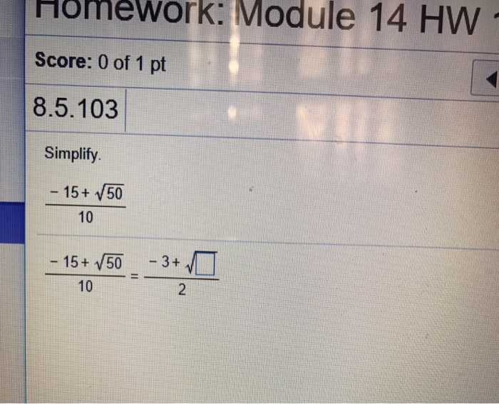 can square root of 15 be simplified