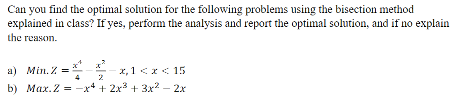 Solved Can you find the optimal solution for the following | Chegg.com