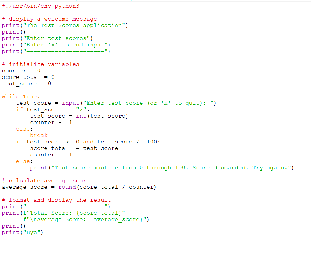 Solved In this exercise, you will test and debug a variation | Chegg.com