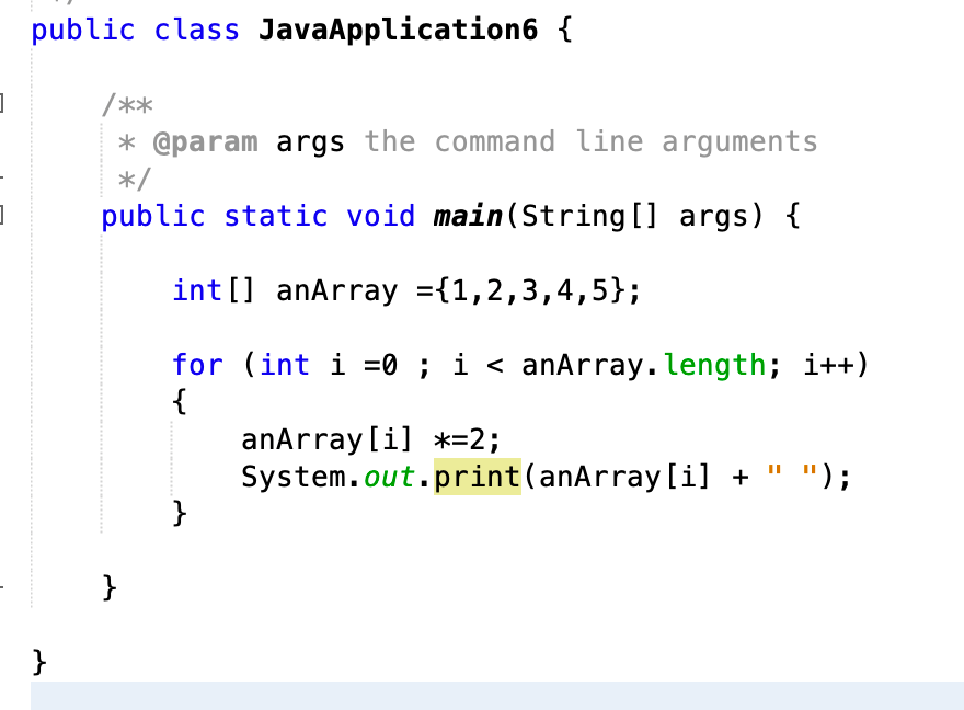 Solved public class JavaApplication6 @param args the command | Chegg.com