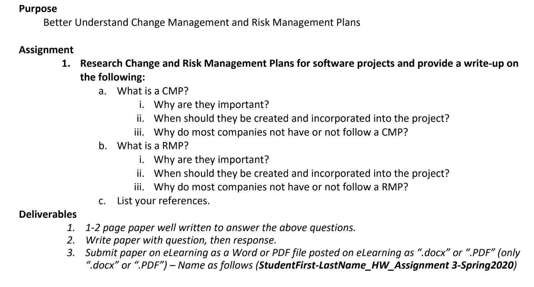 PDF) Studies to Understand The Importance of Risk Management in a