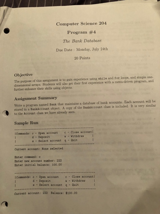 Solved This is for programming one with the java language. | Chegg.com