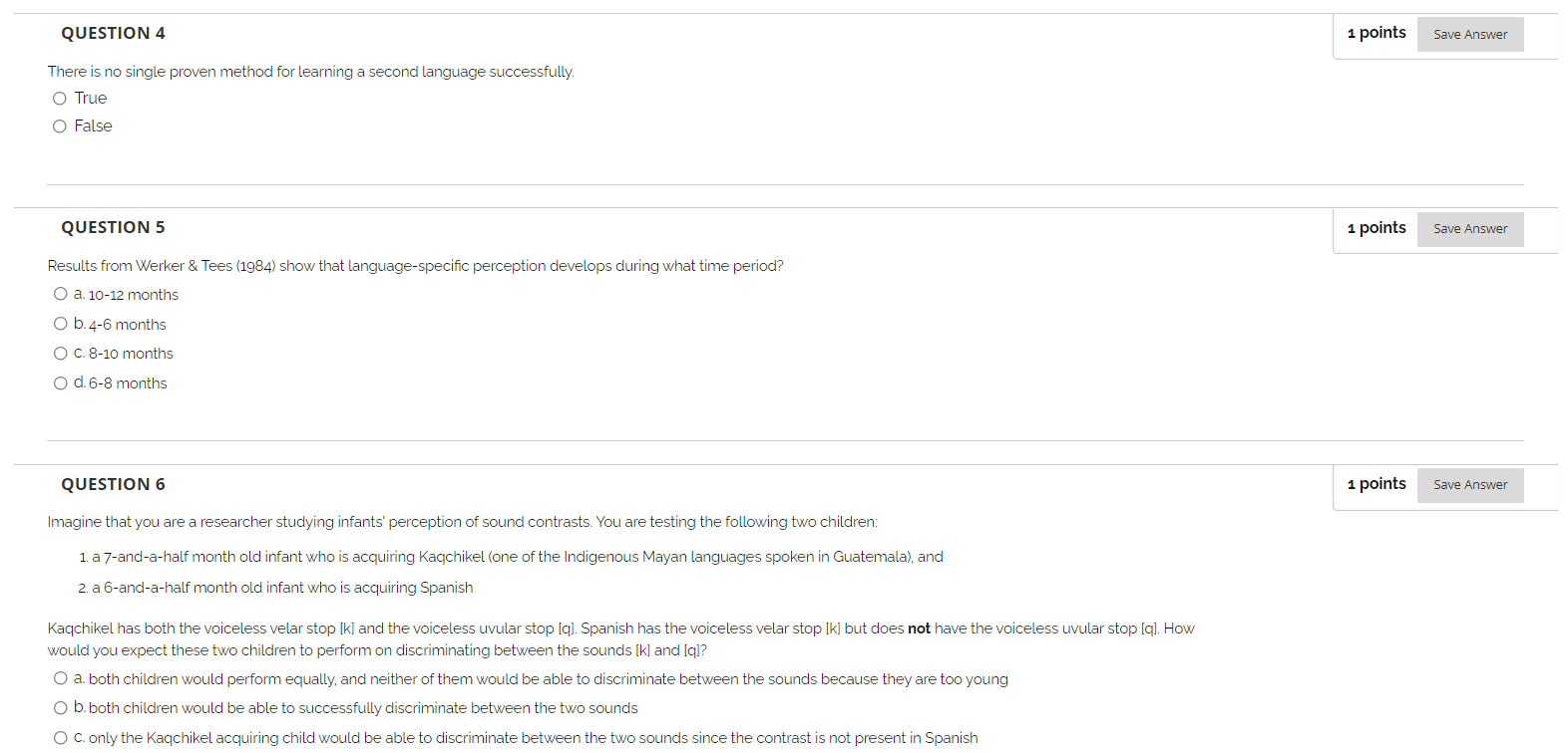 Solved QUESTION 4 There is no single proven method for | Chegg.com