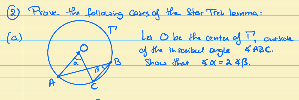 Solved (2) Prove the following cases of the Star Treh lemma: | Chegg.com