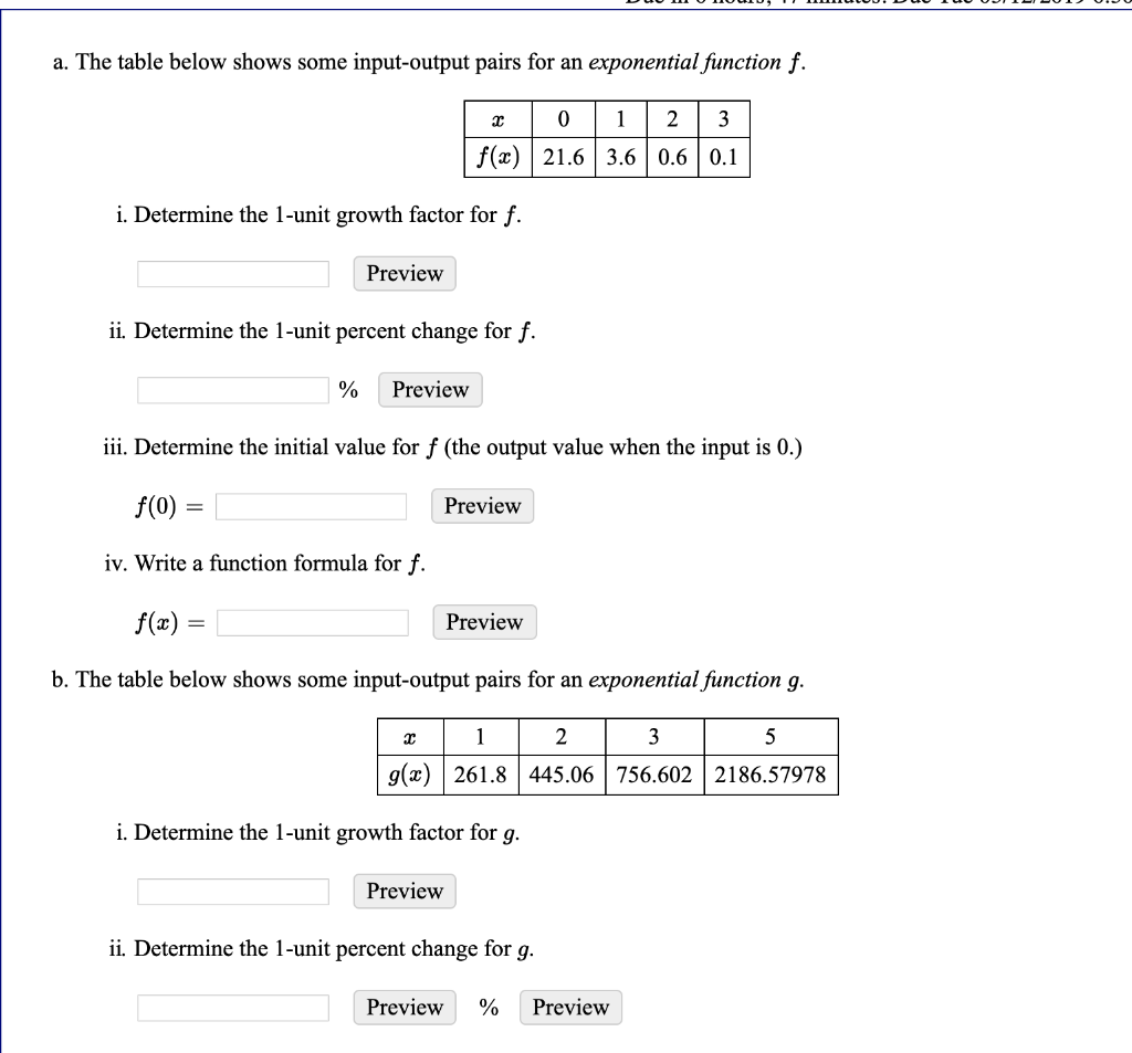 Solved The Table Below Shows Some Input-output Pairs For An 