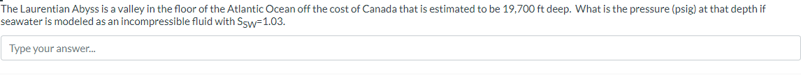 Solved The Laurentian Abyss is a valley in the floor of the | Chegg.com