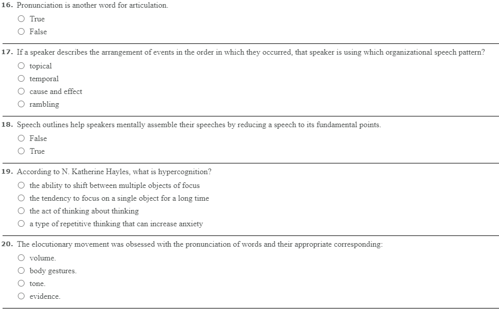 solved-16-pronunciation-is-another-word-for-articulation-o-chegg