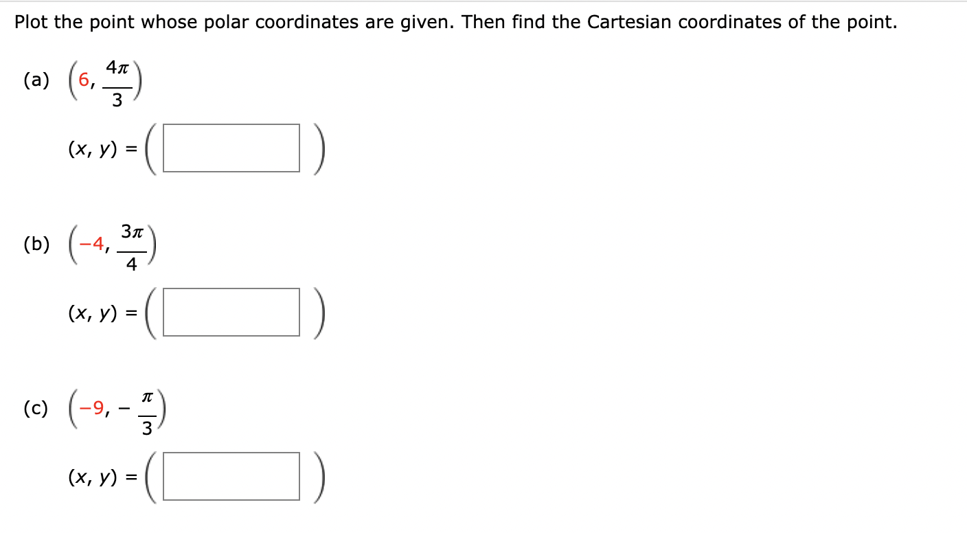 Solved Plot the point whose polar coordinates are given. | Chegg.com