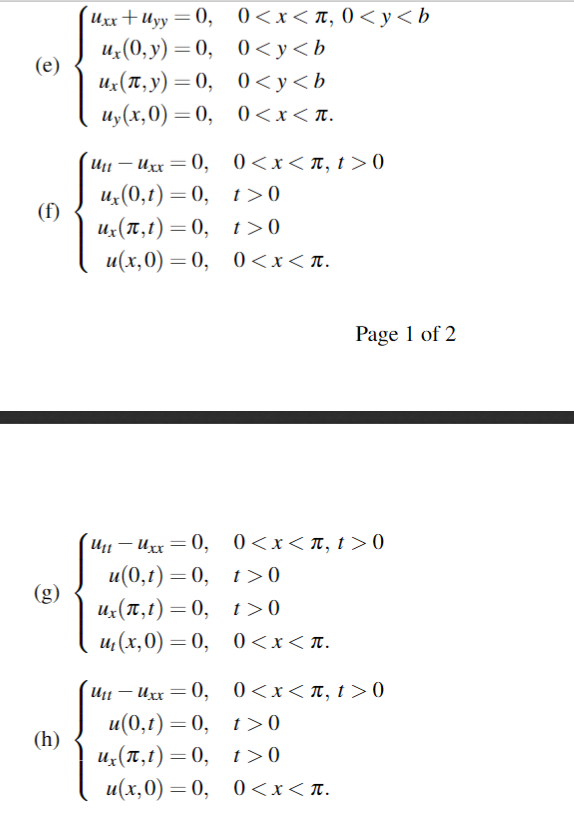 Non Viable Math Example Solved 2. Find non-trivial (non-zero) product solutions for | Chegg.com