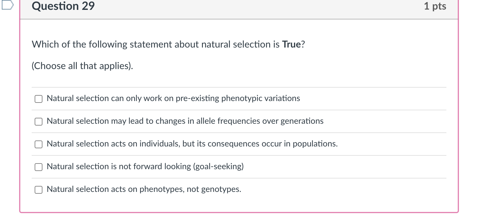 Solved Question 29 Which Of The Following Statement About Chegg Com   PhpcEx8oT