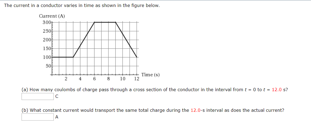 (a) How many coulombs of charge pass through a cross | Chegg.com