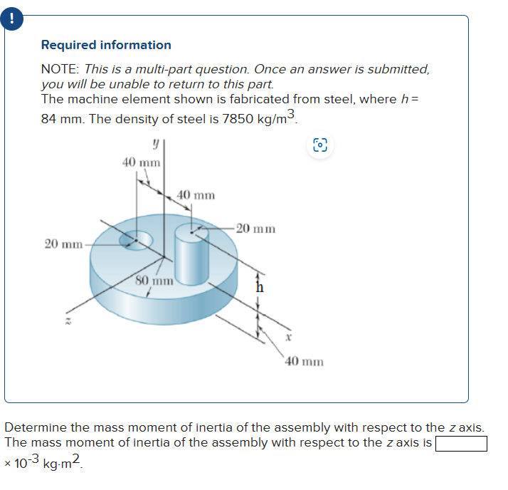 how to find mass moment of inertia in solidworks