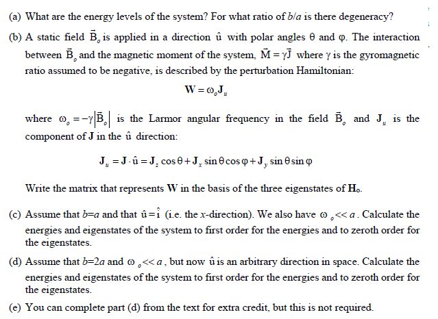 Consider A System Of Angular Momentum J Consider Chegg Com