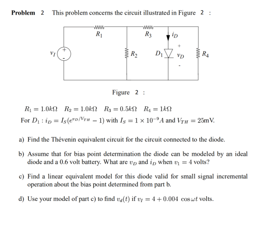 Solved Problem 2 This Problem Concerns The Circuit | Chegg.com