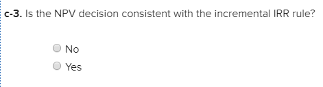 Solved Problem 5-11 NPV Versus IRR Consider The Following | Chegg.com