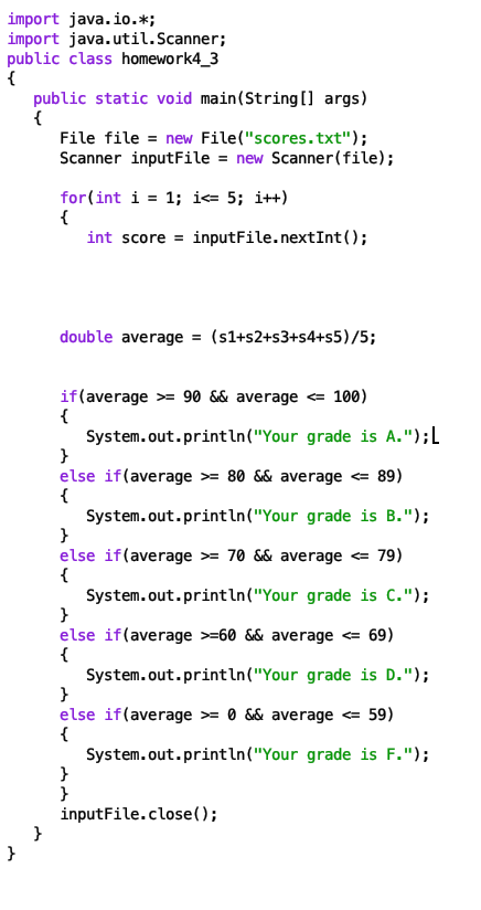 Solved (JAVA) This is what I have so far. I don't know how | Chegg.com