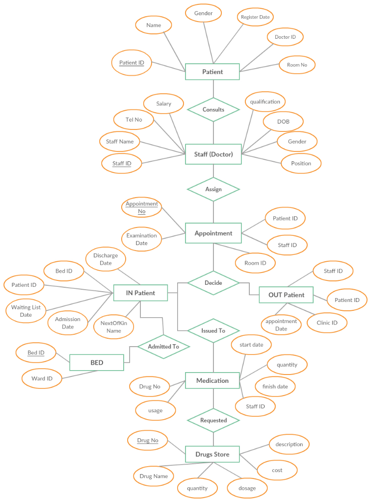 Hello this is Conceptual Entity Relationship Diagram: | Chegg.com